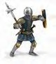 Blue Soldier with Shield